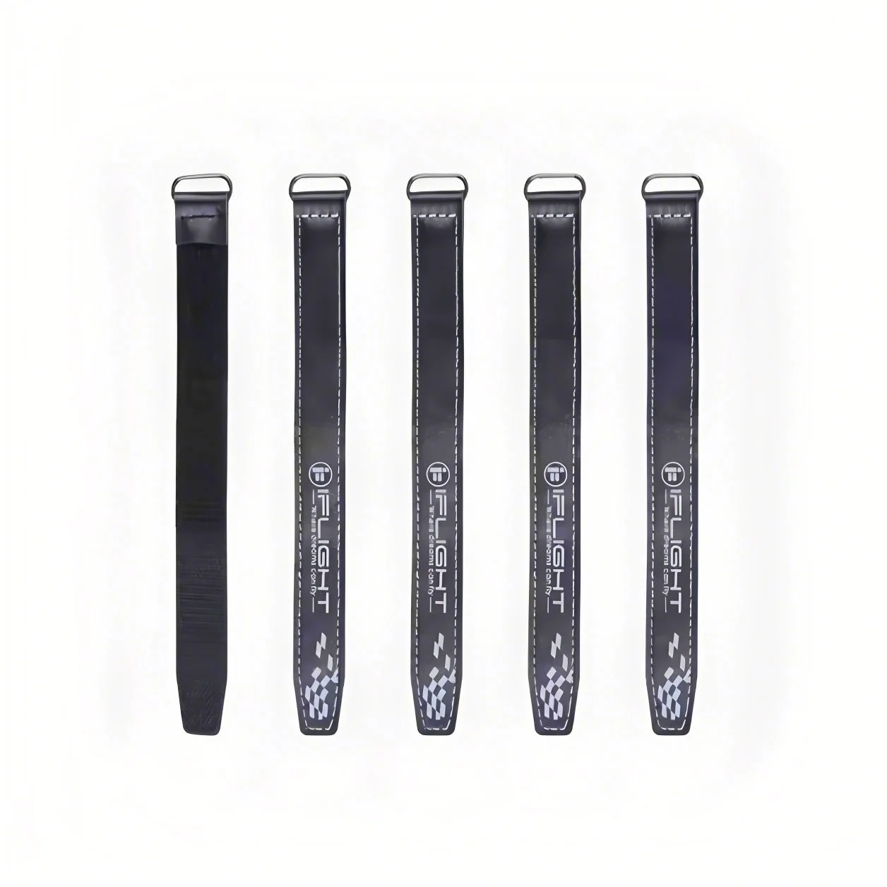

5pcs iFlight 20mm width 500mm 400mm 300mm 250mm 200mm Length Microfiber PU Leather Battery Strap Non-slilp Belt for FPV parts