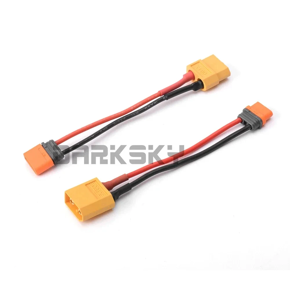 EatPitaya XT60 Parallel Adapter – 1 Buchse Auf 2 Stecker, Kabellos, 4 Stück, Für RC LiPo/NiHM Akkus