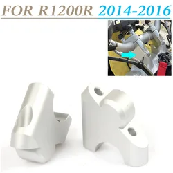 For BMW R1200R R 1200 R R1200 R Handlebar Riser 2016 2014 2015  CNC Aluminum Clamp Handlebar Riser Move Mount Bracket