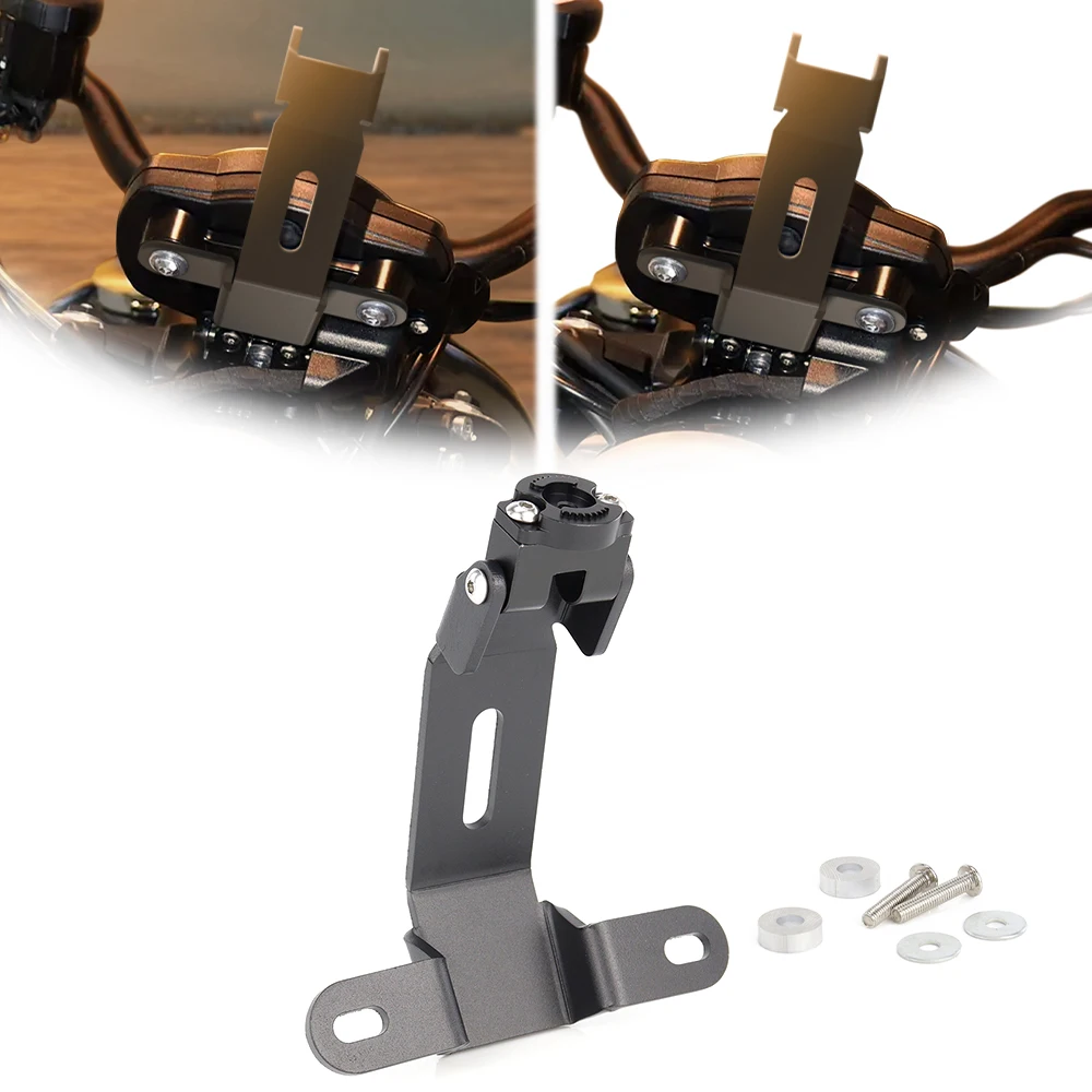 

For Triumph Scrambler 1200 / XE / XC 2019 2020 2021 2022 2023 Motorcycle GPS Navigation Mount Bracket Phone Stand Adapter Holder