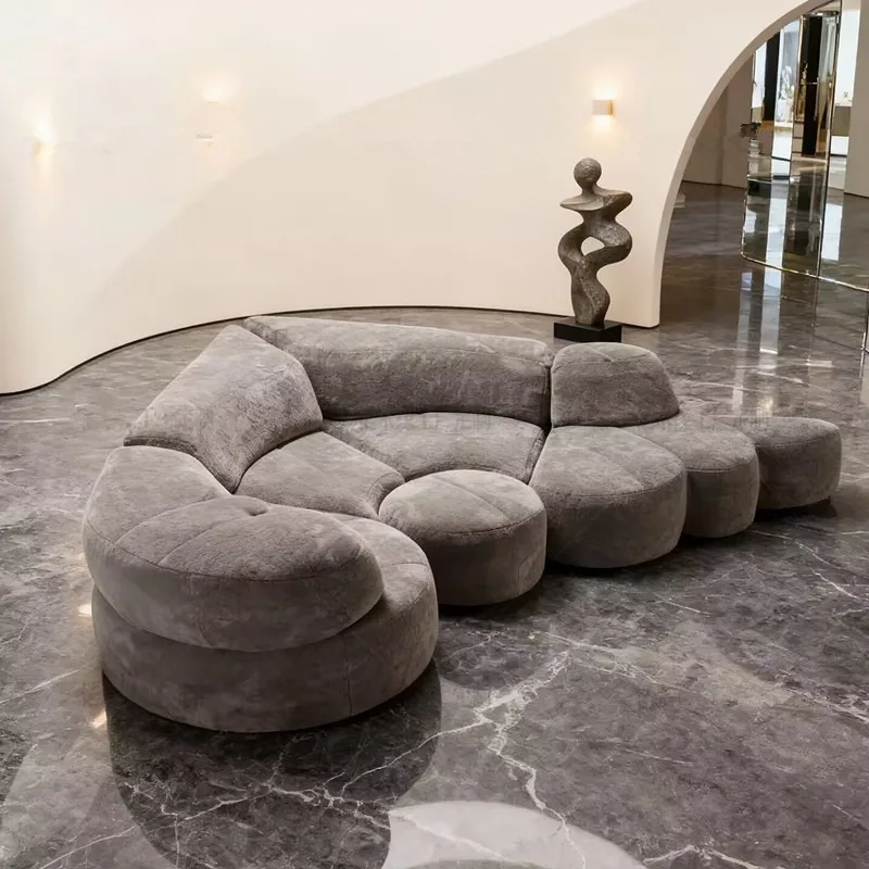 Office reception negotiation single chair business meeting hotel lobby combination sofa