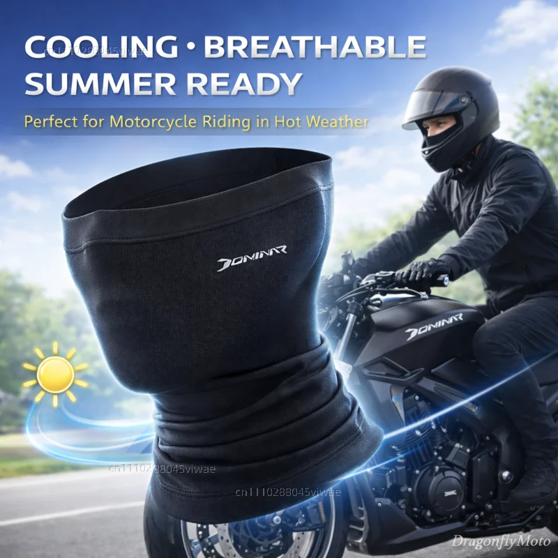 

For Bajaj Dominar 250 400 Dominar400 Dominar250 Motorcycle Face Mask Summer Cooling Road Bicycle Balaclava Custom Logo