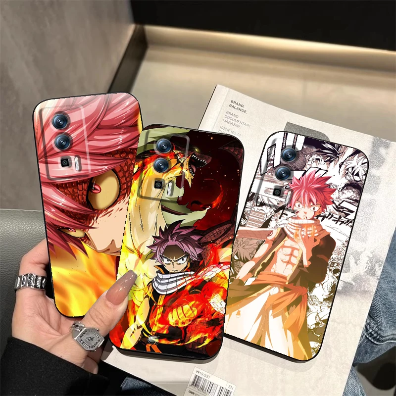 Anime F-Fairy T-Tail Juvenile For Xiaomi Redmi 9A 9C 9AT 10C 9 9T 10 12C 13C A3 12 K60 A1 K50 K40 5G Black TPU Phone Case