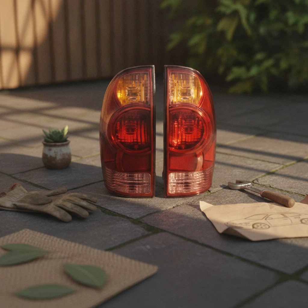 Tail Light Assembly OEM-Style Rear Light Assembly Plug-and-Play Long-Lasting for Car Owners, Collision Repair