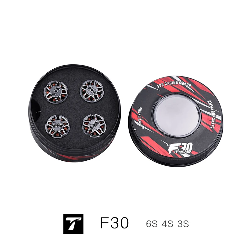 T-MOTOR F30 Brushless Motor 3S 4S 6S FPV 3-inch Freestyle Racing Drone Motor thumbnail 5