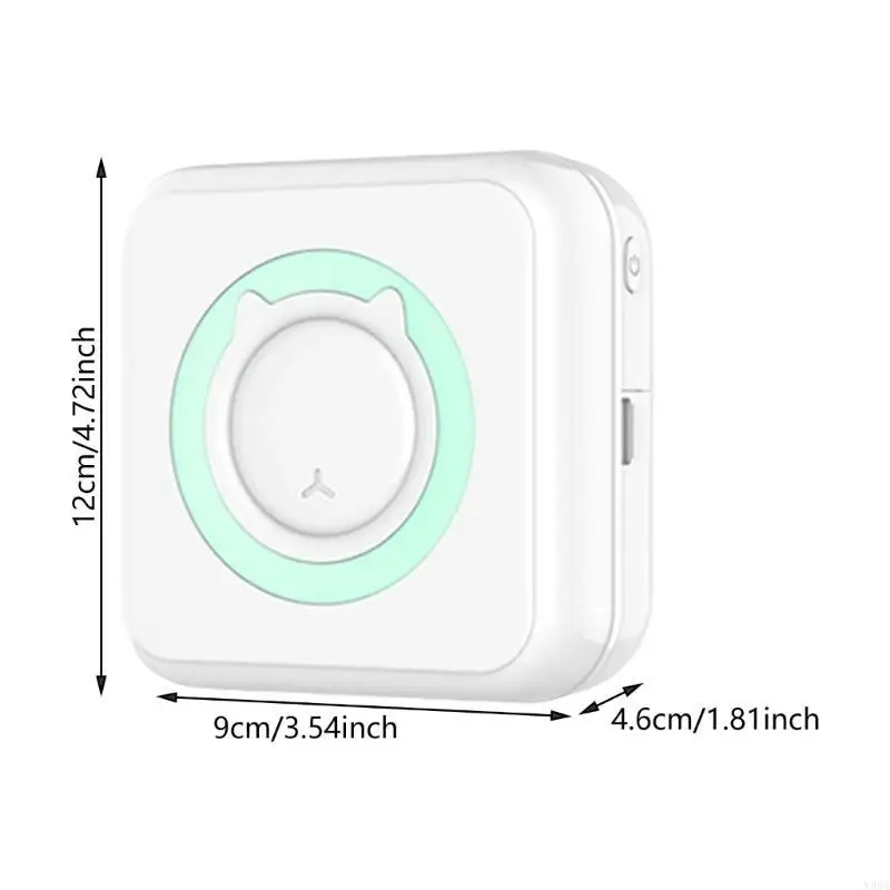

Метка Maker Machine 57x25mm Paper Bluetooth-совместимый принтер тепловой метки