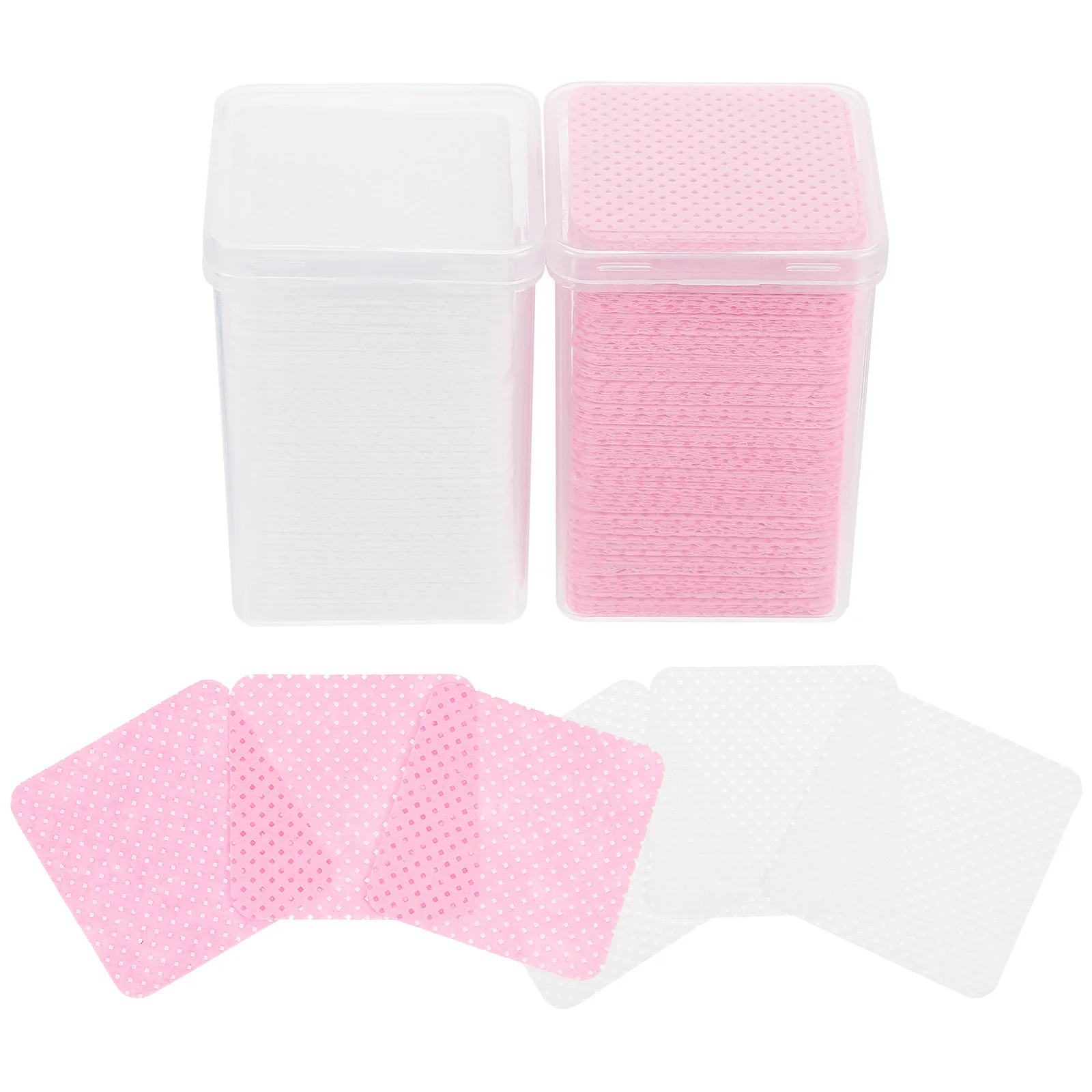 

400 Pcs Cleaning Wipes Glue Wiping Cloths Lash Extension Residue Removers Eyelash Clothes