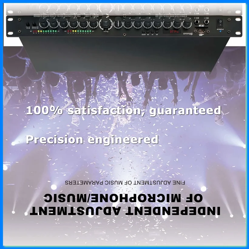 

Professional Sound Peripheral Equipments Stereo Digital Reverberation Multi Effect Processor Audio Processor US Plug-A31R