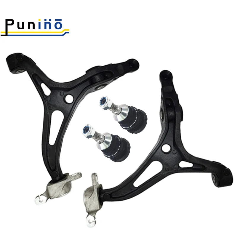 Punino Front Lower Control Arm Ball Joints Sets for Mercedes-Benz W164 GL350 GL550 ML350 ML500 2006 2007 2008 2009- 2012