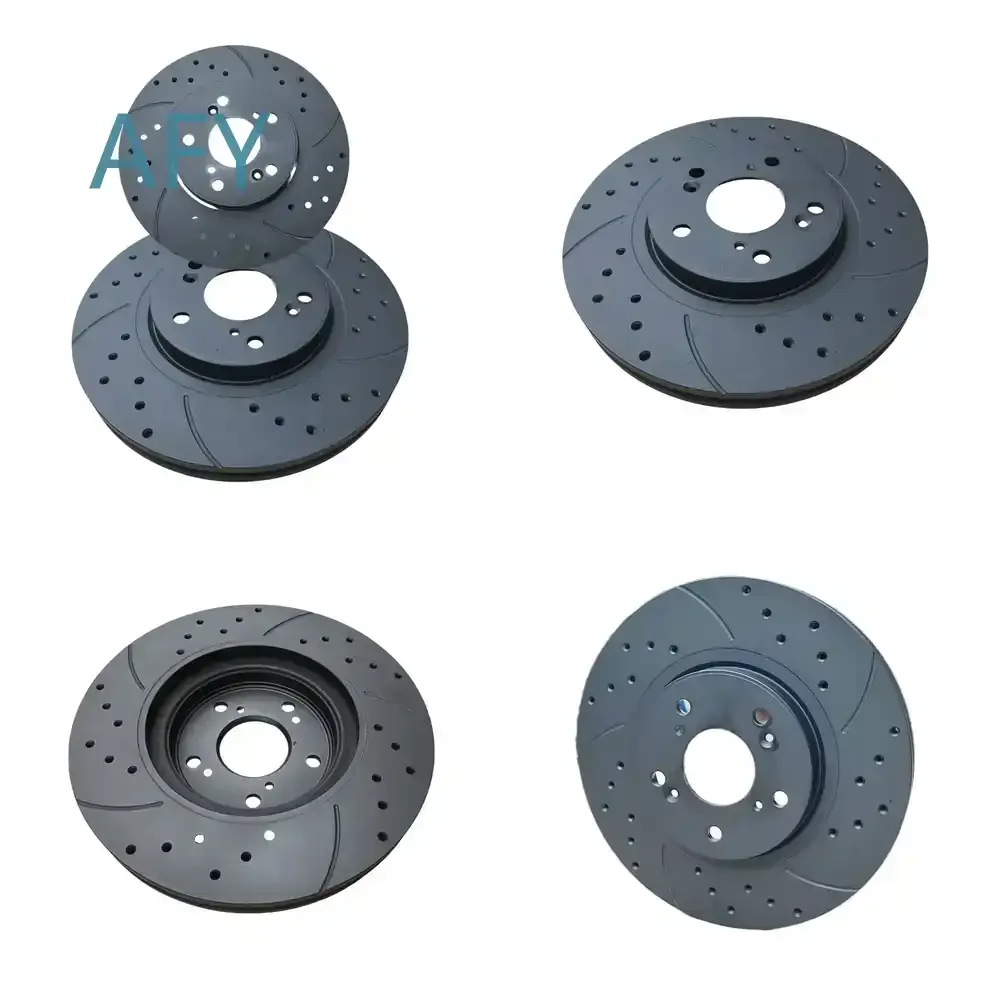 Brake Rotor for 45251-TA0-A02 TA5 for Acura TSX Honda Accord Front Drilled High Speed Brake Disc