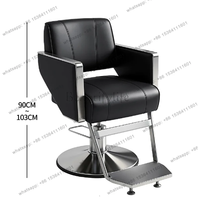 LJY Trendy Display Salon Chair Luxury Modern Comfortable Nordic Salon Chair Vintage Beauty Design Sillas Hair Furniture