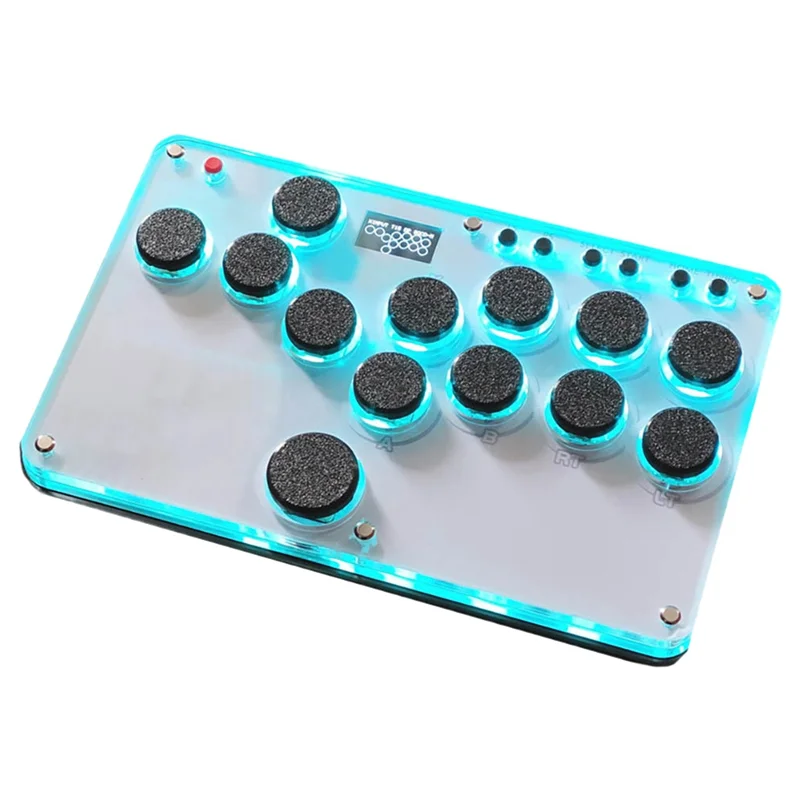 

Stable Performance-Slim Finger Joystick Full Button Arcade Fight Controller As Shown Acrylic For Favorite Arcade Game