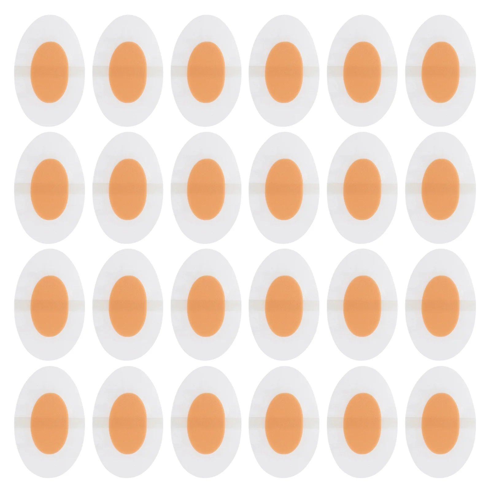 

20Pcs Heel Sticker Anti-Wear Invisible Foot Protector Design Reduce Pain Waterproof High Heel Liner for Men Women