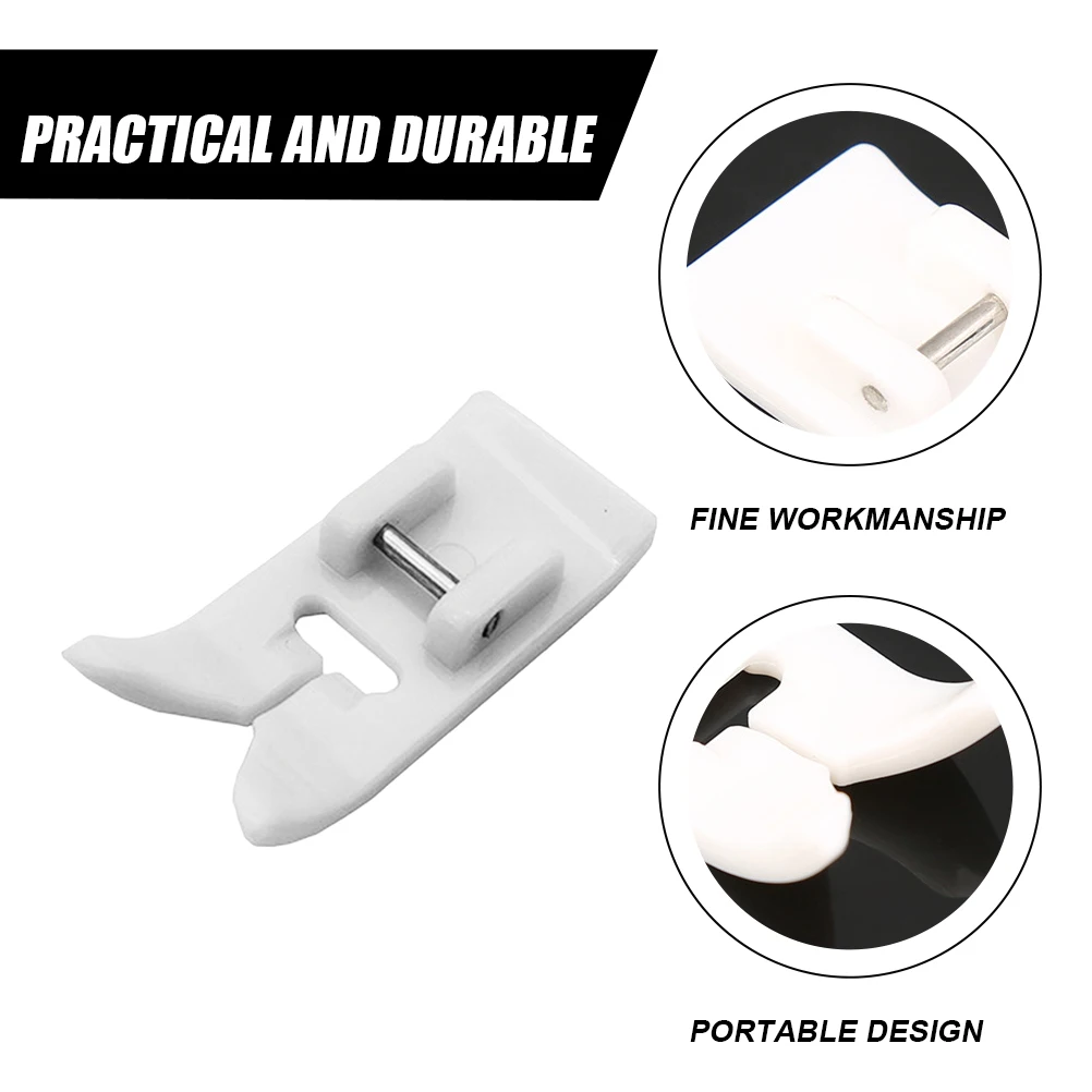 10 قطعة ماكينة خياطة ممتازة غير لاصقة قطعة قدم الضغط في ماكينة الخياطة تصميم محمول لخياطة اللحف المرقعة غير لاصقة قطعة قدم الضغط في ماكينة الخياطة #1