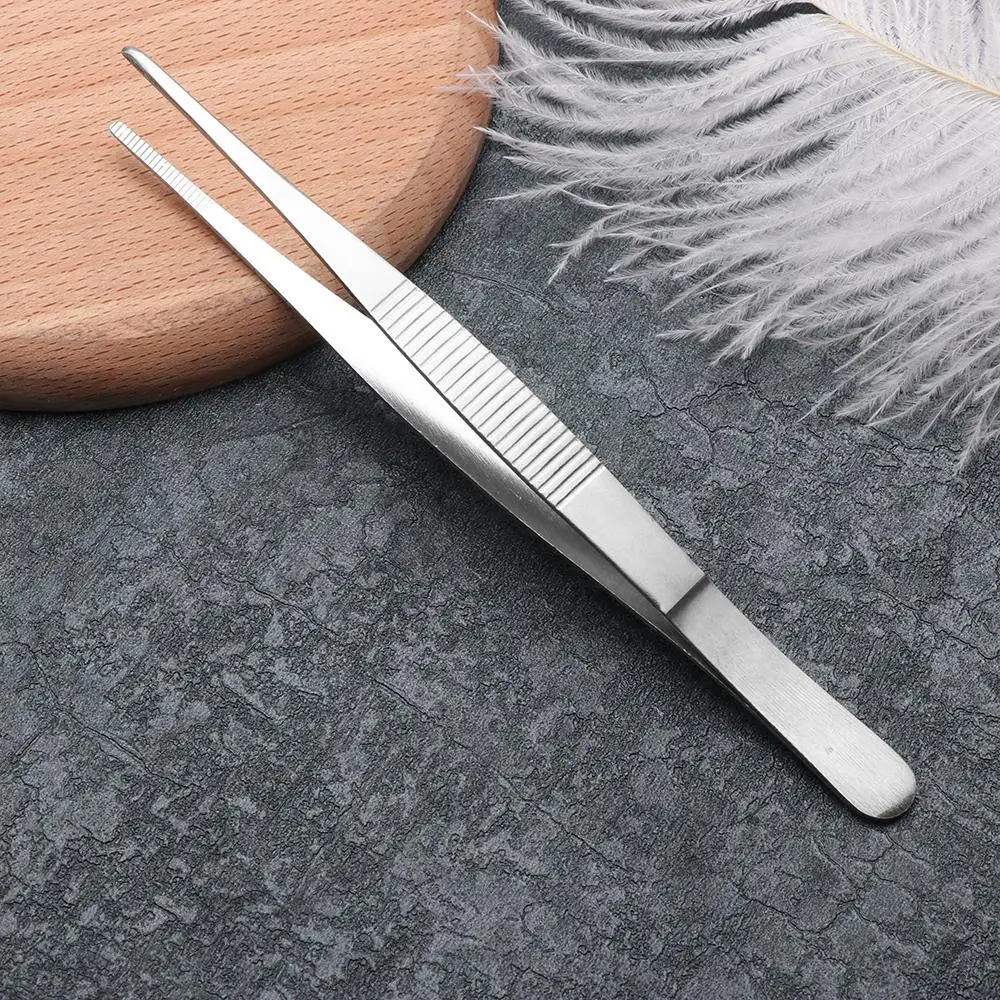 Barbecue Tongs Food Tongs Food Clip Kitchen Gadgets Stainless Steel Churrasco Tweezers Clip Buffet BBQ Restaurant Tool