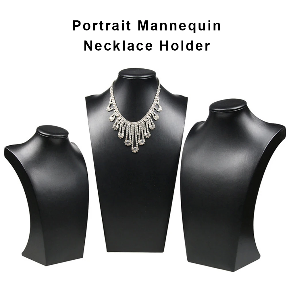 

Display Stand Bust Rings Necklace New Holder Stable Durable DIY Model Rack Holders Self-Assembly for Shopping Mall