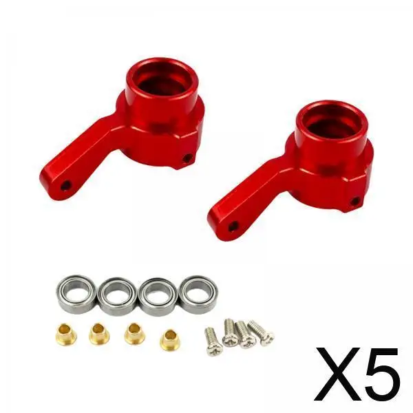 

1 10 Rc Car Crawler Front Axle Steering Cup Alloy Hub Carrier Parts for MN D90 D91 Model Car Accessory Kit