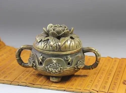 DYZ 209 +++ بخور نحاسي نقي Xiang Tan فرن متوسط اللوحة لبخور عتيق #2