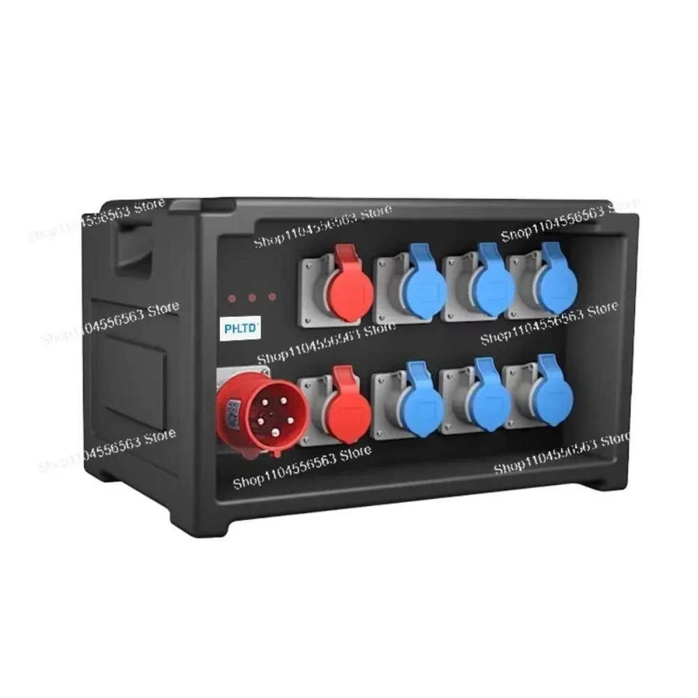 

"IP66 Waterproof Power Distro Box – 3-Phase 5-Wire AC380V for Stage Lighting & Sound Equipment"