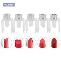 3 Pcs/Set 12.1mm Tube Lipstick Mold Crafts DIY Lipstick Mold Tool Kits Makeup Tools