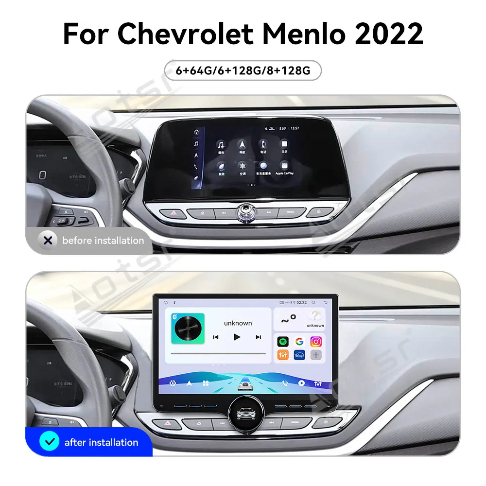 Radio Tape Recorder For Chevrolet Menlo 2022 11.5 Inch Android 15 Car GPS Navigation Car Multimedia Player Radio Dvd Player