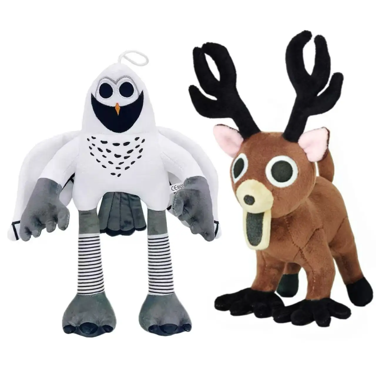 99 ليالًا في الغابة المرعبة الغزلان ألعاب من القطيفة فيلم الحيوانات المحشوة الغزلان لعبة المشجعين هدايا عيد الميلاد اللعب هدايا الهالوين للأطفال