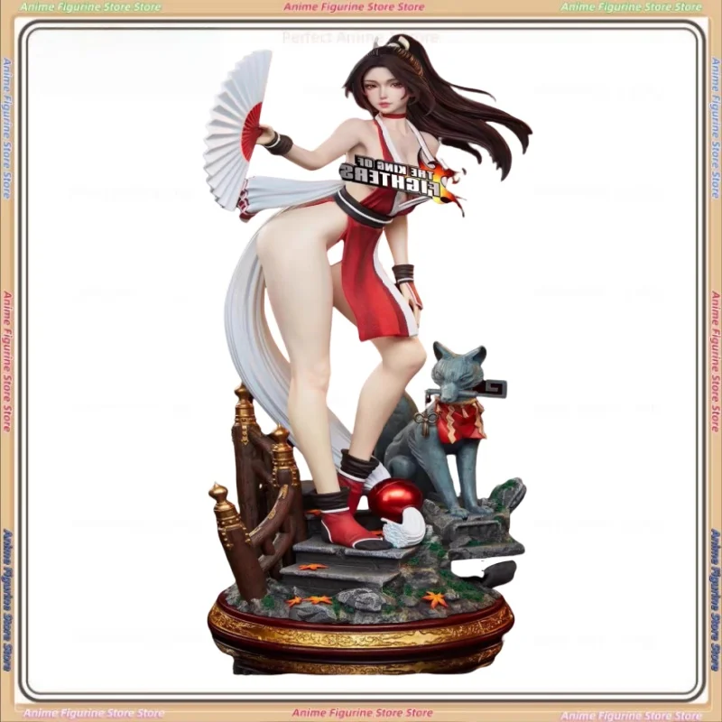 

I don't know fire dance figure King of Fighters 95 series Street Fighter Chun-Li beauty girl GK figure Statue Ornament Model