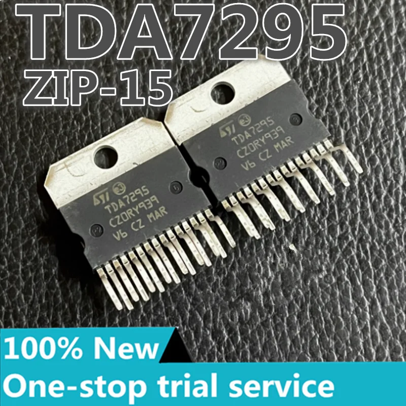 

2-100PCS %New TDA7295 ZIP-15 Power amplifier chip audio amplifier chip IC