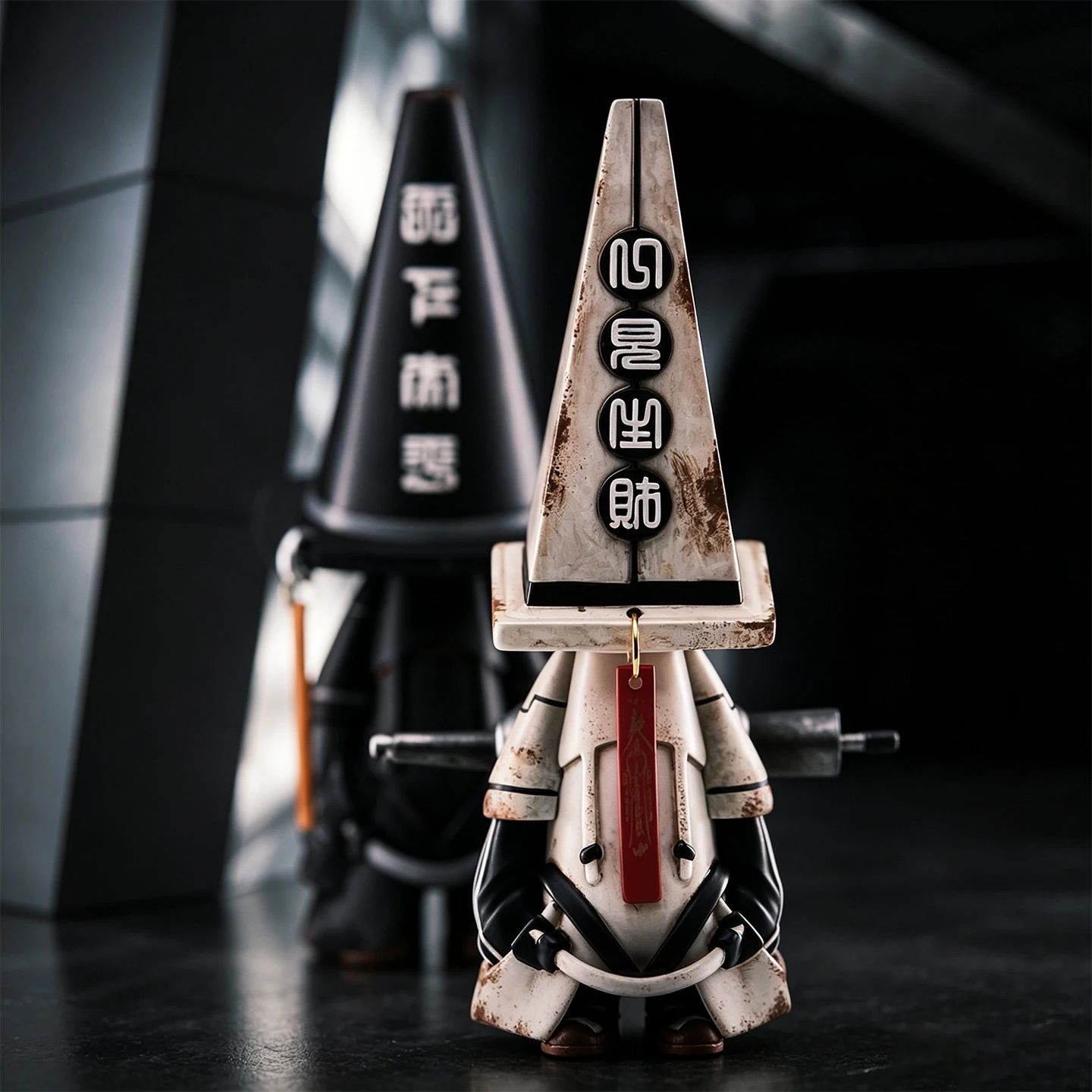MYTOYS New Pre-sale Monitor Black and White Impermanence Limited Edition Figurine Desktop Ornament Trendy Toy Big Doll
