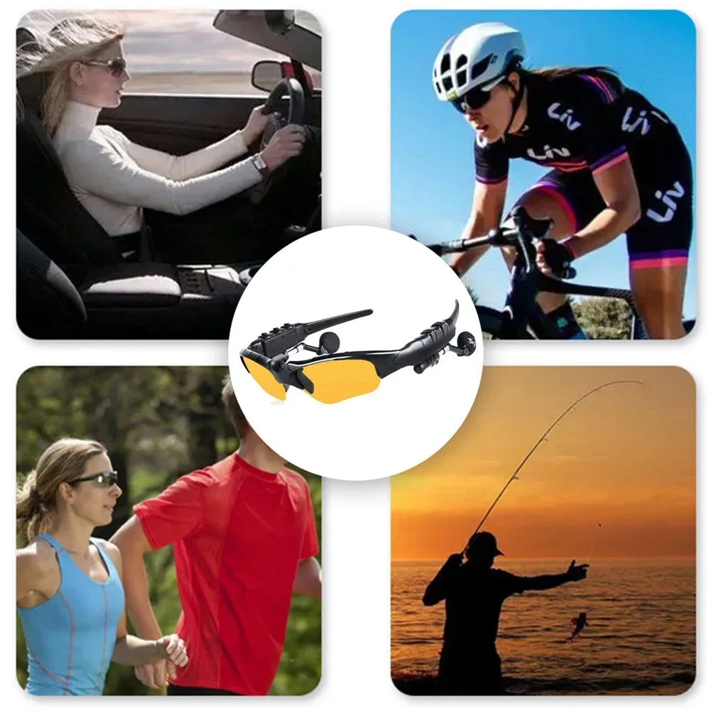 5.0 Slimme Bluetooth Audiobril Outdoor Sport Cycling Surround Sound Hoofdtelefoons Luisteren Naar Muziek Call Gepolariseerde Zonnebril