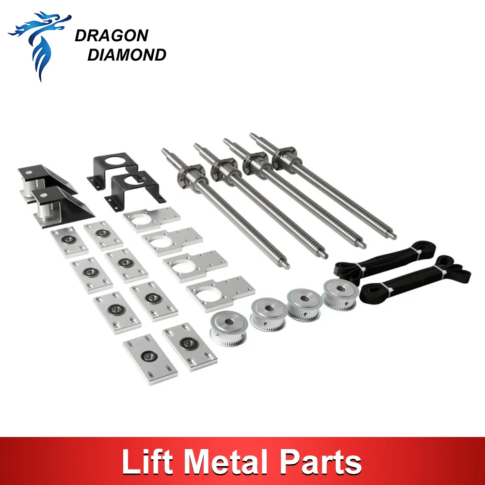 DRAGON DIAMOND Lift Metal Parts Motorized Up And Down Table Platform For Laser Engraving Cutting Machine