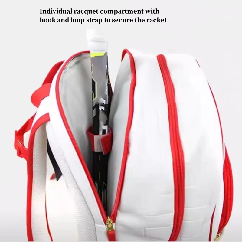 헤드 테니스 가방 다기능 방수 테니스 스포츠 배낭 신발 구획 라켓 가방 Padel 가방과 대용량