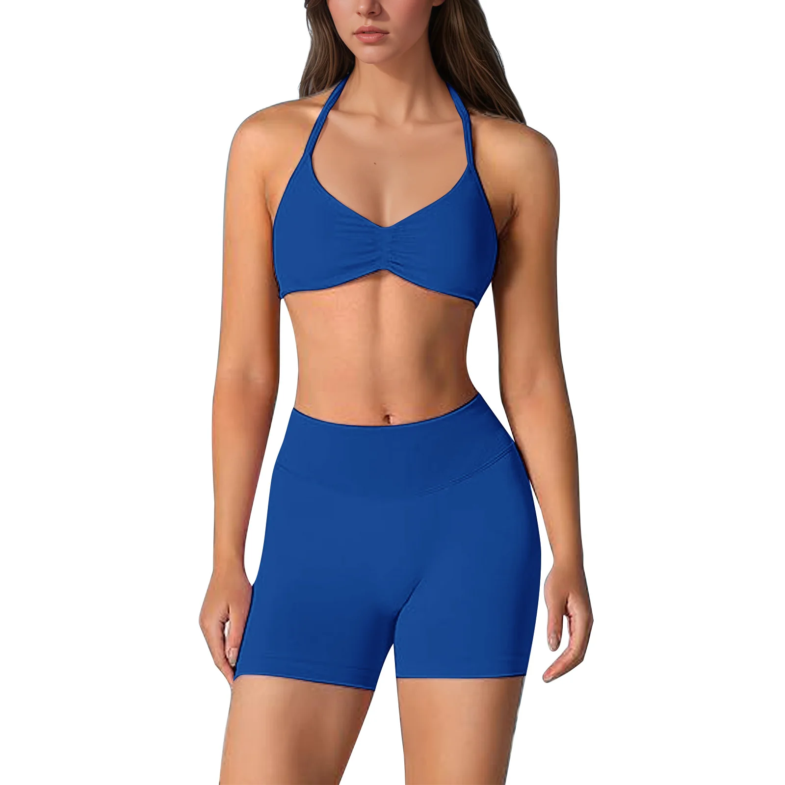 春夏2点セット レディース ヨガ ランニング スポーツブラ＆ショートパンツ