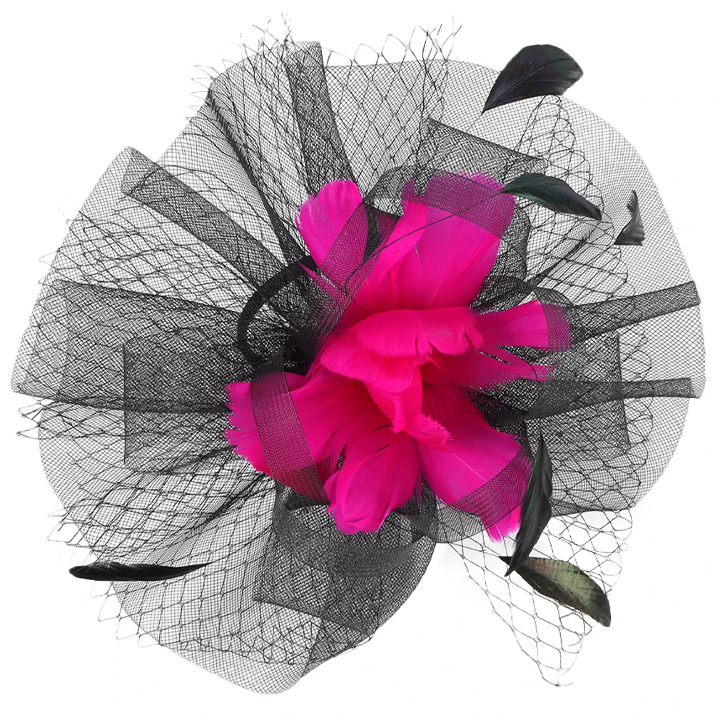 

Bride Hat Dress Hats For Women Clip Fascinator Women Headband Lightweight Wedding Tea Party Flapper Accessories Stylish Hats