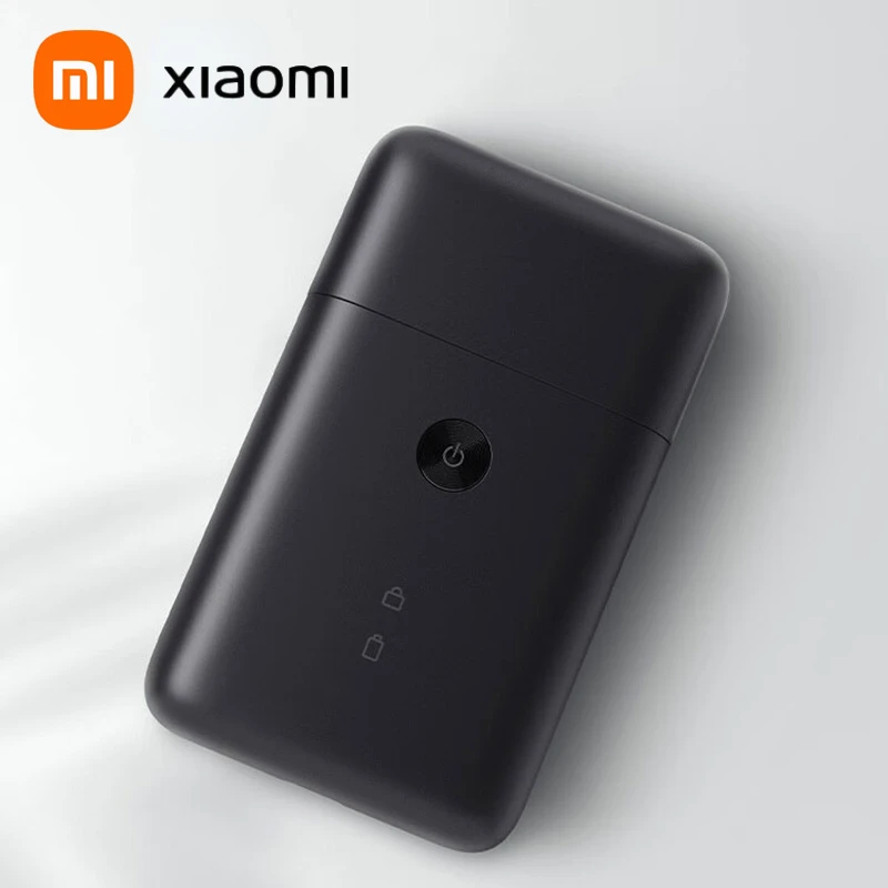 Xiaomi Mijia elektrikli tıraş makinesi pistonlu çift bıçak MSW201 IPX7 ultra-ince taşınabilir manyetik emme gürültü azaltma bıçak