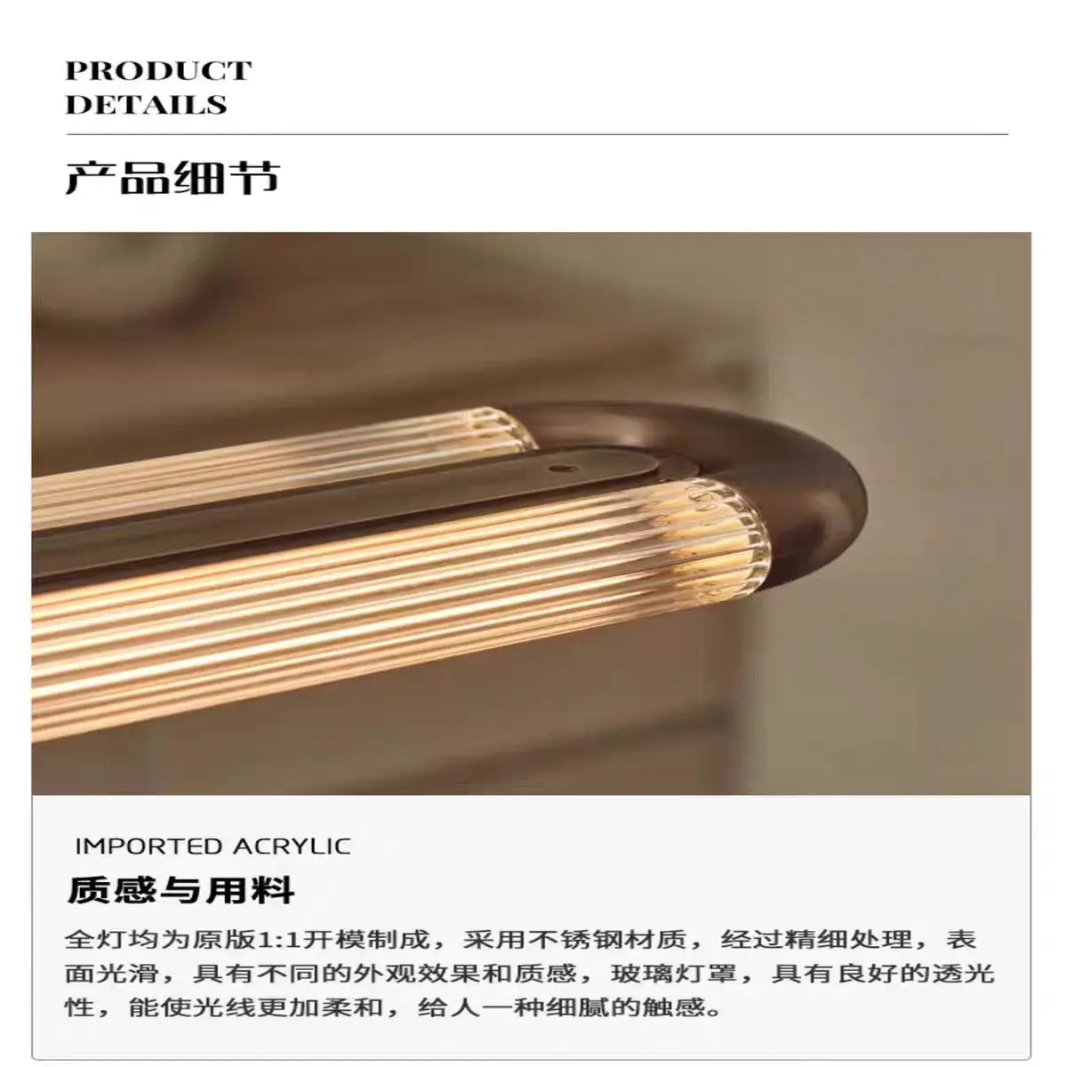 

Italian Style Modern Minimalist Straight Strip Home Pendant Light Modern Designer Bar Counter Conference Room Ceiling Light