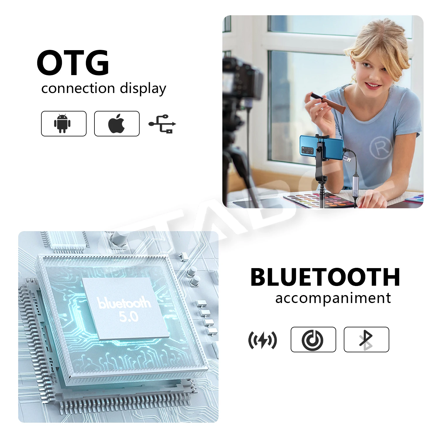 SN-800 بطاقة الصوت الحية لتسجيل الموسيقى الموسيقية معدات استوديو الموسيقى، عالمية لأجهزة الكمبيوتر والهواتف المحمولة