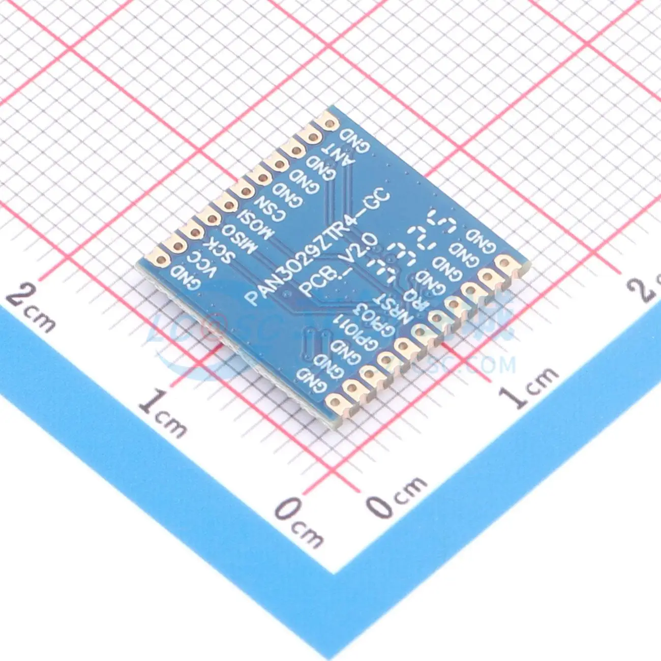 5pcs PAN3060ZTR4-GC SMD transceiver 433MHz 20dBm RF Wireless Communication Module for Smart Home System