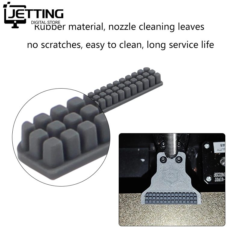 

ForCreality K1 K1C K1MAX насадка силиконовая щетка инструмент для очистки насадок для 3D-принтера для серии K1 аксессуары для чистки 3D-принтера