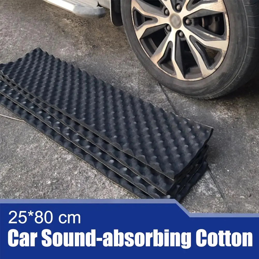 Self Adhesive Soundproofing Insulation Cotton Car Sound Deadener Noise Insulation Acoustic Dampening Foam Subwoofer Mat