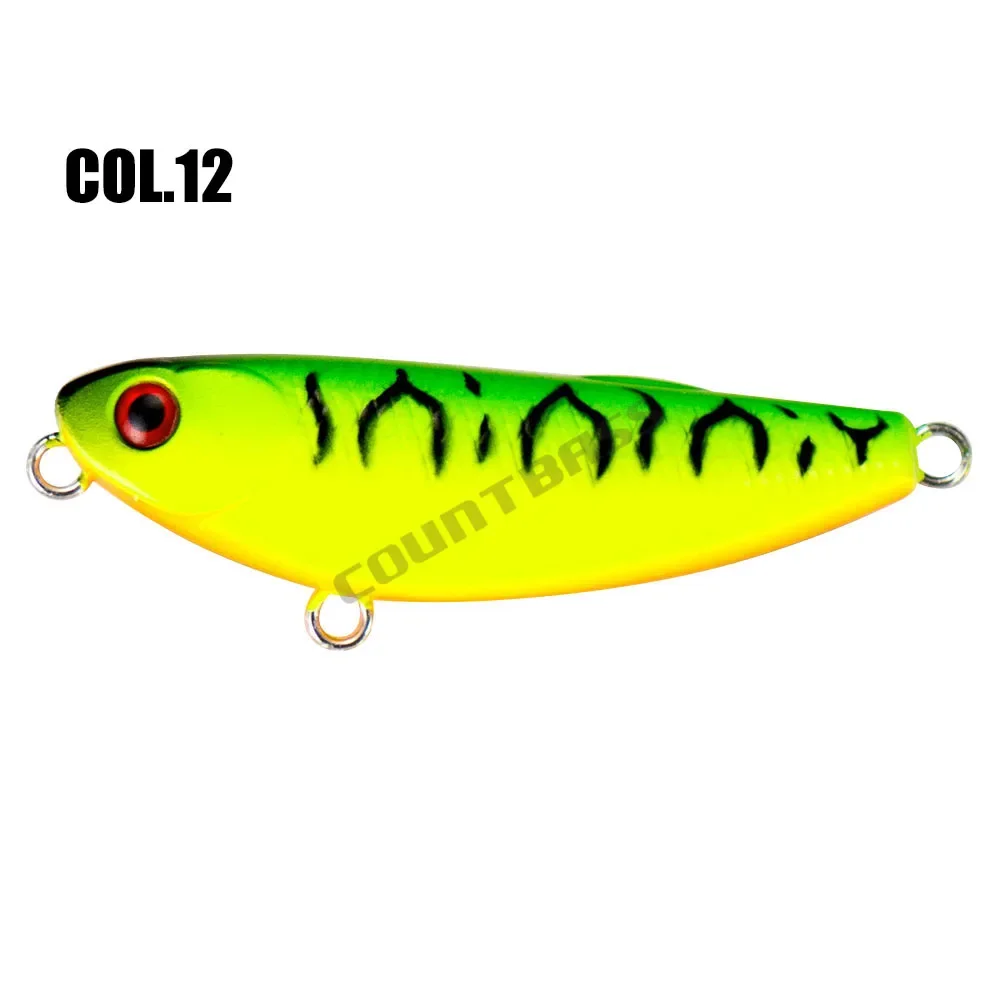 Countbass Surface Pencil Fishing Lure 52mm 5.5g Topwater Stick Bait Bass Leurre Peche Hard Lure Armed with VMC Hooks BZ