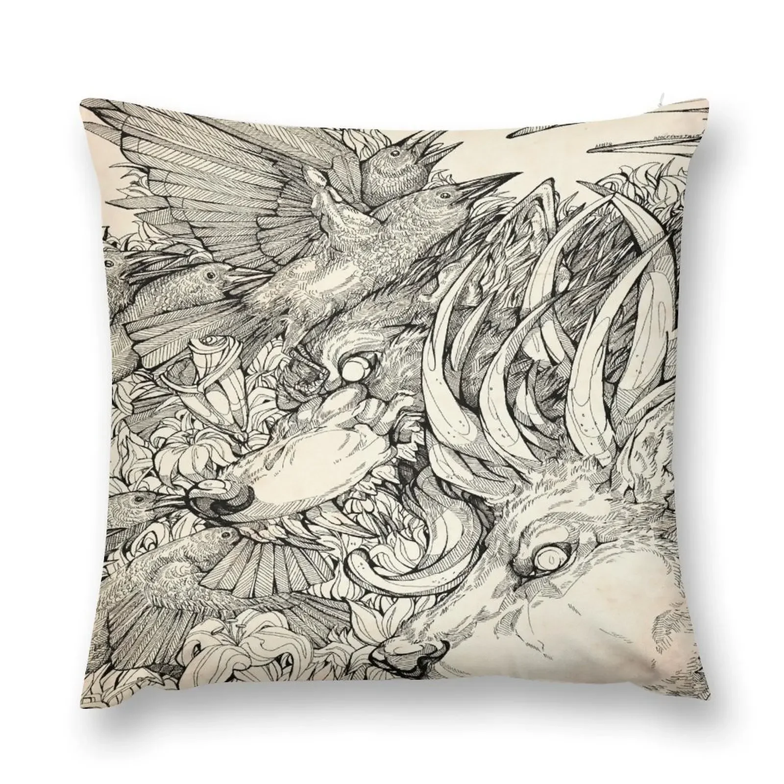 Chaos Divine Throw Pillow Christmas Covers For Cushions Cushions For Children pillow