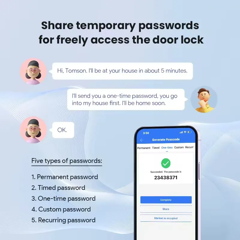 Imagem -05 - Ttlock App Porta Deslizante à Prova Impermeável Água Fechadura Inteligente Aleax Impressão Digital Cartão de Senha Fechadura Eletrônica para Porta Vidro Alumínio