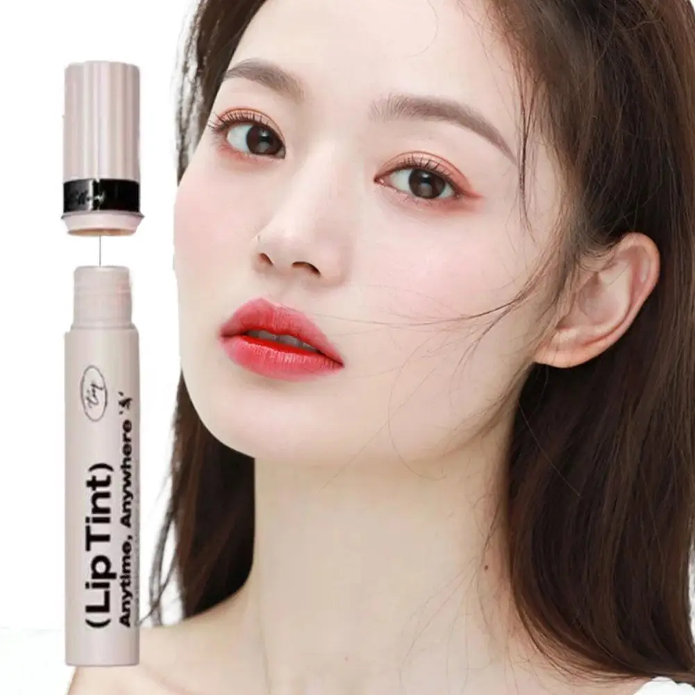 3 ألوان تشكيل الفيلم السريع ترطيب ماكياج الشفاه بطانة ملمع الشفاه ماتي ماكياج طويلة الأمد مقاوم للماء لا يتلاشى ملمع الشفاه #1