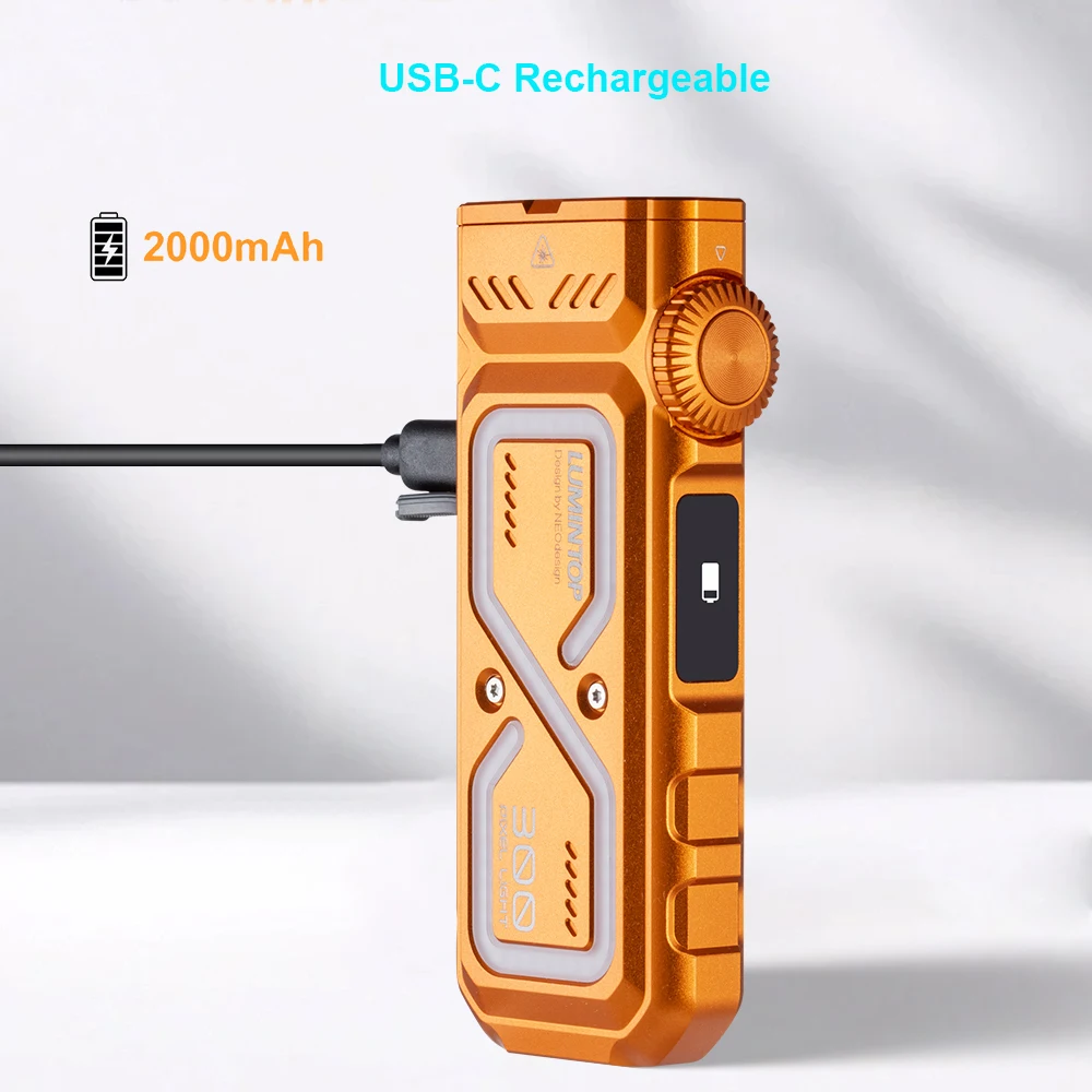 EDC LED Flashlight Outdoor Camping Lantern UV LEP RGB Hourglass Light USB C Rechargeable Lamp 1300 Lumen Fishing Torch Pixel