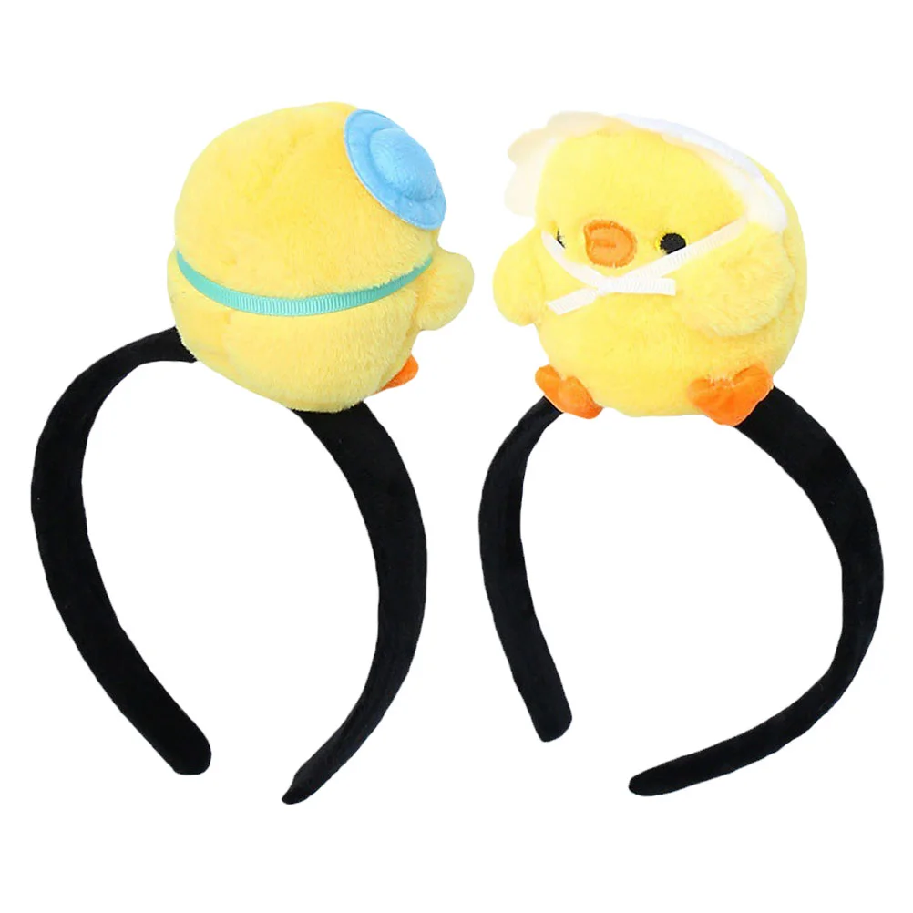 

Chick Headband Photo Props for Booth Birthday Headdress Funny Animal Costume Accessories