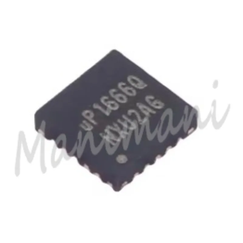 10pcs UP1666QQKF UP1666Q package QFN20 synchronous rectification buck controller chip