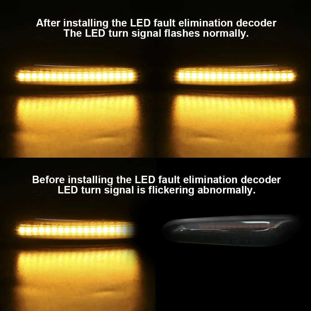 Indicator Load Resistor Motorcycle Flasher 12V 21W LED Turn Signal lights Solve Blinker Error