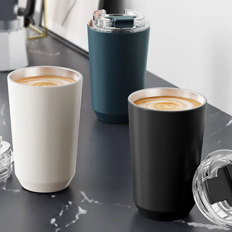 

380ml Stainless Steel Coffee Cup Portable Insulation Cup Thermal Mug Office Termica Cafe Copo Travel Car Insulated Bottl