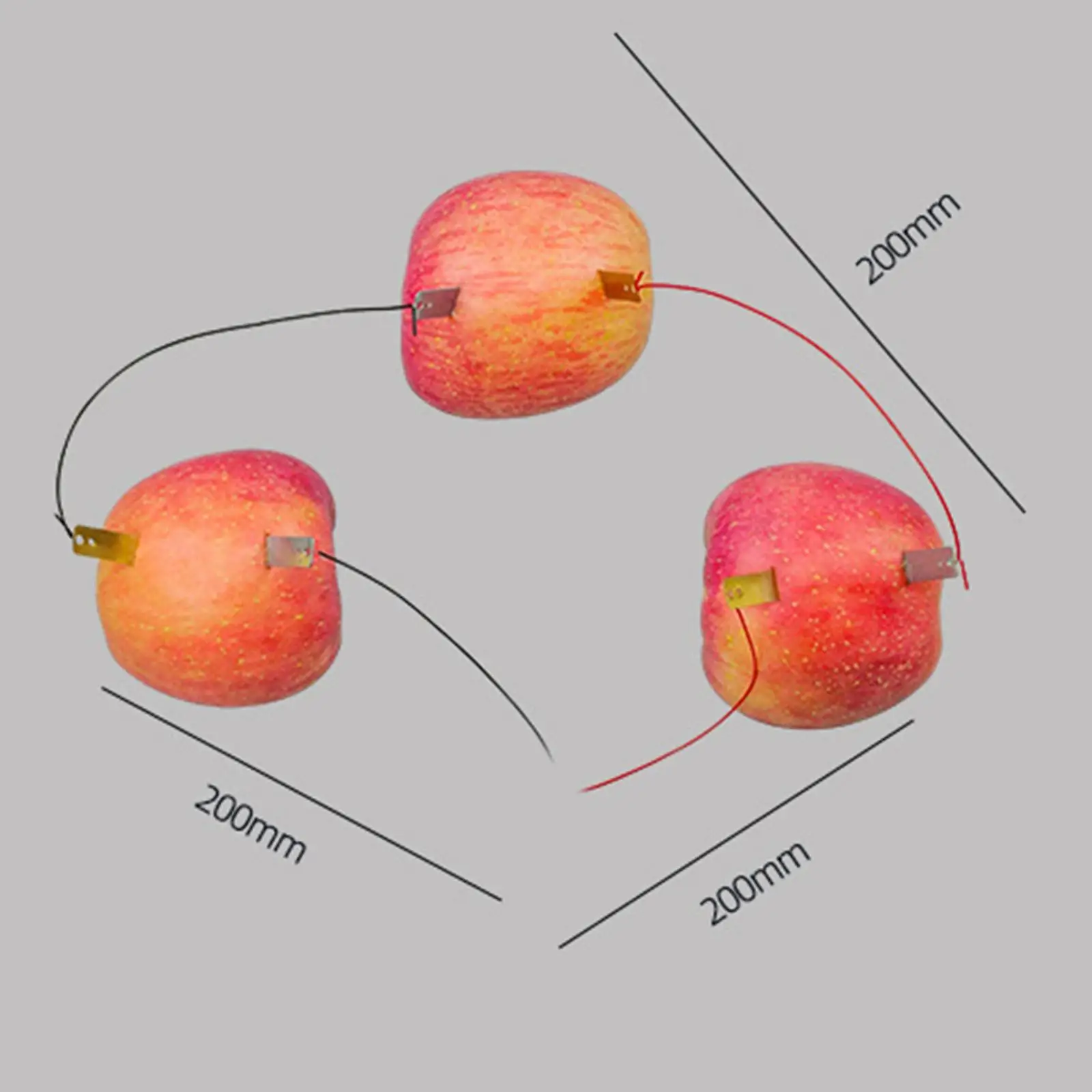 Биологическая энергия, научные наборы, батарея для фруктов, научные аксессуары, DIY фруктовая батарея для подростков
